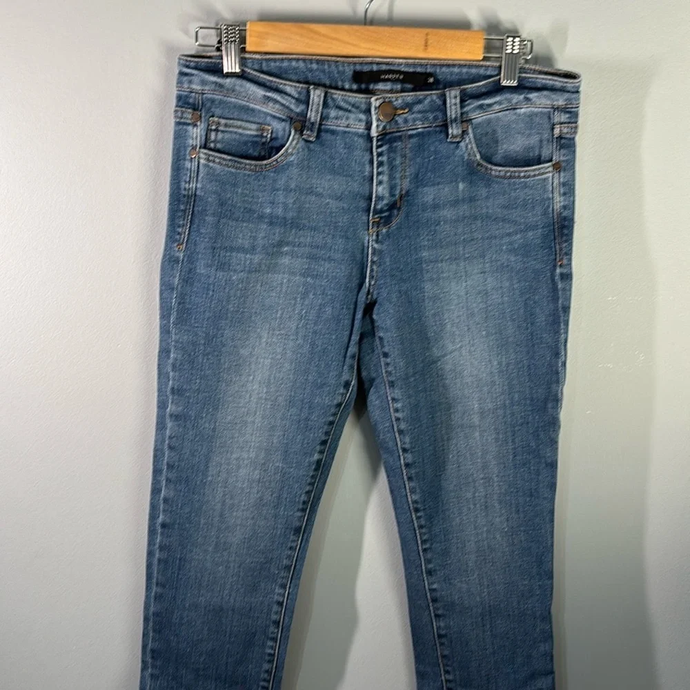 Harper Jeans Womens Size 6 Size 28 Blue Denim Investment Piece